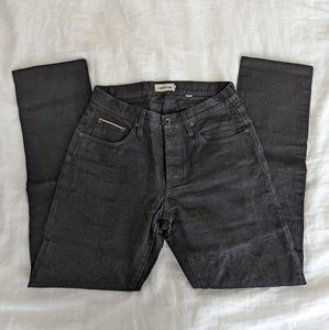Democratic Jean in Black Selvage